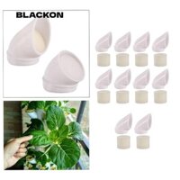 Blackon 10 Chiếc Ống Trồng, Rau Quả DIY Thủy Canh Thực Vật, Tháp Dọc Trong Nhà Vườn Thủy Canh Trồng Nồi Cốc