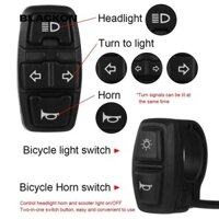 Blackon Đèn báo rẽ Phụ kiện xe máy Hệ thống điện Sừng đen