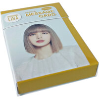 Blackpink Bộ Photocard tin nhắn K-POP BLACK PINK (LISA) 30 chiếc