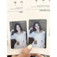 BLACKPINK JISOO BC CARD( THẺ SƯU TẦM)