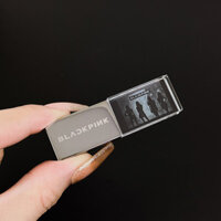 Blackpink Nhiều Màu Sắc Đèn LED USB 2.0 Tốc Độ Cao 128GB USB Flash Drive Logo Bút Drive Pendrive Vật Phẩm Thẻ Nhớ 64GB 32GB