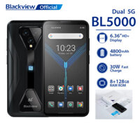 Blackview Điện Thoại Gồ Ghề Chơi Game BL5000 5G Điện Thoại Thông Minh Chống Nước Màn Hình 6.36 Inch Android 11 Octa Core 8GB RAM 128GB ROM Di Động Toàn Cầu