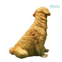 Blala Dễ Thương Golden Retrievers Trang Trí Cho Văn Phòng Nhà Nhựa Con Chó Con Tượng Cho Trẻ Em