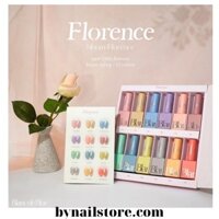 [Blanc de blue] Bộ sản phẩm sơn gel thạch sữa 'Bloom Florence' collection mùa xuân 2023 (12pcs)