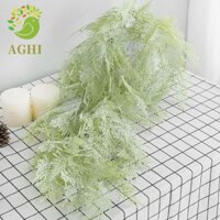 Blazelink Cây dương xỉ treo nhân tạo, Lá cây xanh thực tế thanh lịch, Sắp xếp hoa Cây treo giả bằng nhựa 90cm Trang trí phòng khách