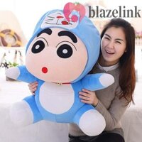 Blazelink Crayon Shin-chan Đồ chơi sang trọng, Búp bê sang trọng Shin-chan Doremon Shin-chan, Phụ kiện Cosplay Mềm mại Nhật Bản PP Cotton Crayon Búp bê nhồi bông Gối sang trọng