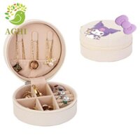 Blazelink Hộp đựng nhẫn cưới, Hộp trang sức hoạt hình Kulomi Melody, Nhẫn Cinnamoroll đáng yêu Màn hình Nhẫn đính hôn Cặp đôi Nhẫn giữ quà tặng ngày lễ tình nhân