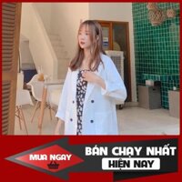 Blazer nữ Hàn Quốc form rộng ♥️ Áo blazer nữ trơn siêu xinh ♥️ Áo khoác blazer dáng rộng BZ01