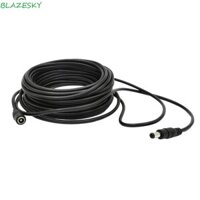 Blazesky 2 Bộ Chuyển Đổi Jack Dây Nối Dài, Cáp Nối Dài Nguồn DC12V 10M, Cắm Ngoài Màu Đen Bền 5.5mm * 2.1mm Kết Nối Cáp Nguồn Đèn LED