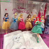 Blazesky Công Chúa 3D Mẫu Bút Bi, Aurora Anna Frozen Elsa Signature Pen, Craetive Bạch Tuyết Đa Năng Alice Rapunzel Bút Viết Viết Mịn Viết