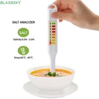 Blazesky Độ mặn Bút thử LED Máy đo muối điện tử Máy đo độ mặn thực phẩm Máy đo độ mặn Máy đo nồng độ muối Máy đo nồng độ muối