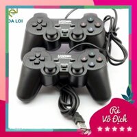 [BLcomputer] Bộ 2 tay cầm chơi game đôi cho PC/Laptop cổng USB (Đen)