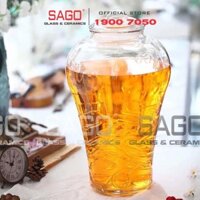 BLD-10L- Bình Thủy Tinh Lạc Đà 10.0 Lít | Tùy Chọn Có hoặc không vòi