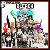 Bleach Đồ Chơi Lắp Ráp Anime Zaraki Kenpachi Kurosaki Ichigo Nhân Vật Nhỏ Mô hình Nhân vật Sứ Giả Thần Chết WM6164