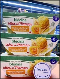 Bledina IM bí nghệ, bulgur & gà tây 12m+ (2 x 200g)