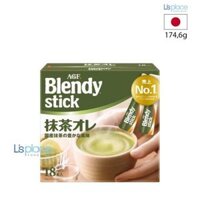 Blendy Stick Matcha Au Lait instant green tea latte mix