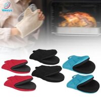 Blesiya 2x Tiện ích lò nướng Mini cách nhiệt có thể giặt được đa năng