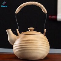 Blesiya Ấm Trà Nhật Bản Bếp Sứ Máy Làm Luộc Có Dụng Cụ Lọc Trà Ấm Trà Gốm Có Nắp Cho Cắm Trại Ngoài Trời Khách Sạn