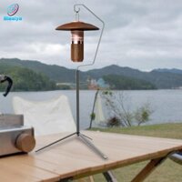 Blesiya Cắm Trại Đèn Lồng Đứng Móc Chân Đèn Cực Chân Đế Cho Du Lịch BBQ Ngoài Trời
