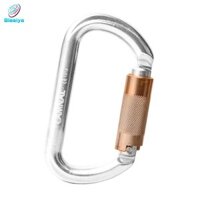 Blesiya Carabiner Cổng vít xoắn 25KN Khóa tự động khóa để leo núi