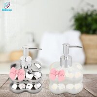 Blesiya Ceramic Hand Soap Dispenser Lotion Pump Dispenser Gel tắm có thể đổ lại