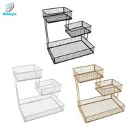 Blesiya Để Bàn Giỏ Trái Cây Ăn Nhẹ Khay Trưng Bày Tiết Kiệm Không Gian Hộp Đựng Trái Cây Nhiều Tầng Khay Cho Phòng Khách