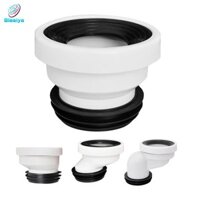 Blesiya Full Flush Offset Bộ chuyển đổi mặt bích vệ sinh PVC Dễ dàng lắp đặt Bộ chuyển số vệ sinh cho bồn tắm Sửa chữa chất thải Hệ thống thoát nước