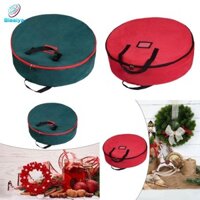 Blesiya Giáng Sinh Vòng Hoa Túi Bảo Quản Hộp Đựng Dung Tích Lớn