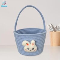 Blesiya Giỏ Phục Sinh Giỏ Chứa Đồ Đa Năng Trống Quà Tặng Tote Trang Trí Lễ Phục Sinh Túi Xách Điều Trị Goody Giỏ Cho Trẻ Em