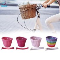 Blesiya Giỏ Xe Đạp Trẻ Em Trang Trí Mặt Trước, Giỏ, Giỏ Tay Lái Đa Năng, Giỏ,