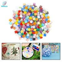 Blesiya Kính Khảm Gạch Màu Sắc Hỗn Hợp Miếng Dán DIY Chất Liệu Cho Hình Ảnh Lọ Hoa Nghệ Thuật Trang Trí Nhà Cửa Tấm