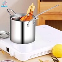 Blesiya Nồi Chiên Sâu Đa Năng Có Dụng Cụ Lọc Nồi Chiên Nhật Bản Cho Tiệc Ngoài Trời Nhà Gà Chiên Chân Khoai Tây Chiên