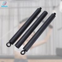 Blesiya Resistance Band Bar Tập luyện Thanh đính kèm Có thể điều chỉnh 39 inch Phòng tập thể dục tại nhà Pilates
