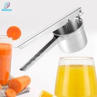 Blesiya Thép không gỉ chanh Hướng dẫn sử dụng Máy ép trái cây Khoai tây Ricer Đa chức năng Tiện ích nhà bếp Máy ép chanh cho màu cam