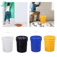 Blesiya Thùng đựng thực phẩm Xô sơn đa năng có tay cầm và nắp đựng nước