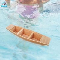 Blesiya Thuyền Gỗ Tàu Thủ Công Hình Thuyền Thuyền Hải Lý Mô Hình Thủ Công Cho Văn Phòng Chiều Dài 20cm Bố Trí Trang Trí