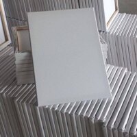 Blesiya Trắng Trống Canvas Board Khung Gỗ Cho Sơn Dầu/Acrylic LazadaMall