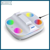 Blg Bộ Điều Khiển Đôi Đế Sạc Đế Chống Trơn Trượt Có Đèn LED Và Dây Cáp Sạc Loại C Cho P5