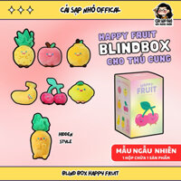 Blind Box Gấu Bông Happy Fruit Chính Hãng - 1 Hộp Đựng 1 Con Ngẫu Nhiên