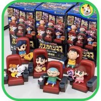 Blind box hộp mù Shinnosuke Shin và bạn bè đi xem phim , bộ rạp phim cute mô hình dễ thương trưng bày giao ngẫu nhiên