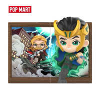 blind box POP MART Marvel Photo Frame Series Figures-hộp mù spider man,captain,loki,iron man,wanda,thor Cao Đạt Q5