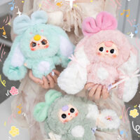 BlindBox Gấu Bông BABY THREE THỎ QUAY VỀ, Bé Ba THÚ BÔNG  (Hộp Mù)