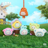Blindbox hộp mù túi thơm gấu bông Emma Ruarua Zoo dị sắc - Gấu bông treo túi dễ thương