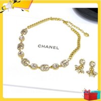 [BLINGBLING] Dây chuyền, vòng cổ nữ bạc 925 đá xích G+C VC010A