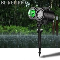 Blinglight Giáng Sinh Đèn Máy Chiếu Trang Trí Xoay Được Chống Thấm Nước Họa Tiết Bông Tuyết Hạt LED Phích Cắm US 100V‑240V Cho Các Bữa Tiệc