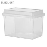 Blinglight Hộp đựng bánh mì Tủ đông sandwich kín bằng nhựa có nắp cho tủ lạnh nhà bếp 3.4L