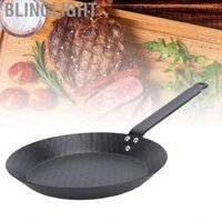 Blinglight Thép Carbon Chảo Chống Dính Không Khói Tay Cầm Thoải Mái Trong Nhà Ngoài Trời Nấu Ăn Cho Bít Tết Trứng Cá Rau