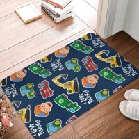 Blippi 40 * 60 cm Trong Nhà Thảm Nhà Bếp Chống Trượt Lưng Trang Trí Nhà Sàn Thời Trang