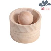 Bliss Bánh Bao Bọc, Làm Khuôn Bánh Bao Bằng Gỗ Máy Bấm Da, Sáng Tạo Nhanh Dễ Dàng DIY Lăn Bột Bột Dụng Cụ Báo Chí Bánh Ngô