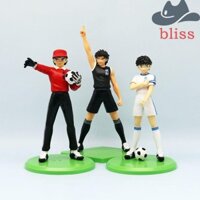 Bliss Captain Tsubasa Hình, Đồ chơi mô hình Ozora Mô hình Hyuuga Kojirou, Đồ trang trí ô tô Trang trí búp bê PVC 18cm Wakabayashi Genzou Hình trang trí máy tính để bàn